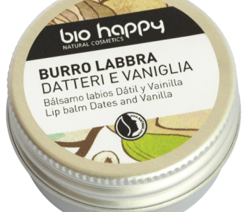 BIO HAPPY BURRO LABBRA DATTERI E VANIGLIA ML.10