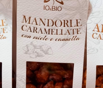 MANDORLE CARAMELLATE CON MIELE E CANNELLA