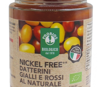 NICKEL FREE DATTERINI ROSSI E GIALLI AL NATURALE GR.300