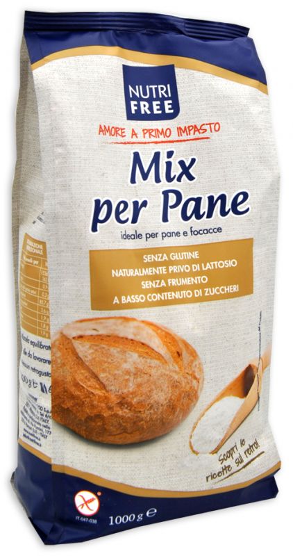 NUTRI FREE MIX PER PANE GR. 1000