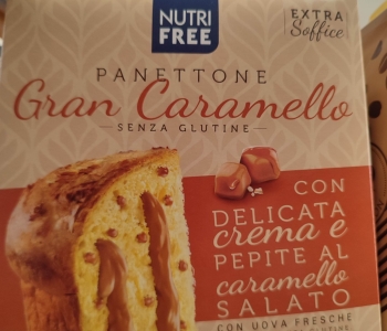 Nutrifree panettone gran caramello gr.680