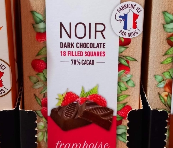 PAULINE DARK 70% CHOCOLATE RASPBERRY