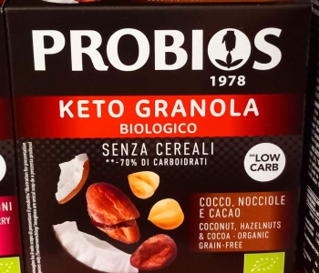 PROBIOS KETO GRANOLA COCCO, NOCCIOLE E CACAO BIO GR.200