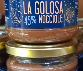 SOTTOLESTELLE CUOR DI CREMA LA GOLOSA 45% NOCCIOLE GR 200