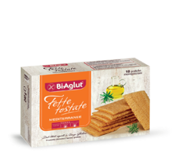 BIAGLUT FETTE TOSTATE MEDITERRANEE GR. 240